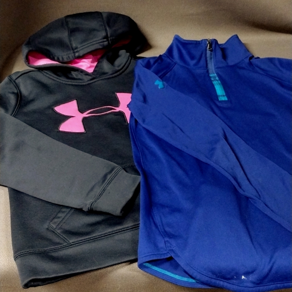 2 UA youth tops
